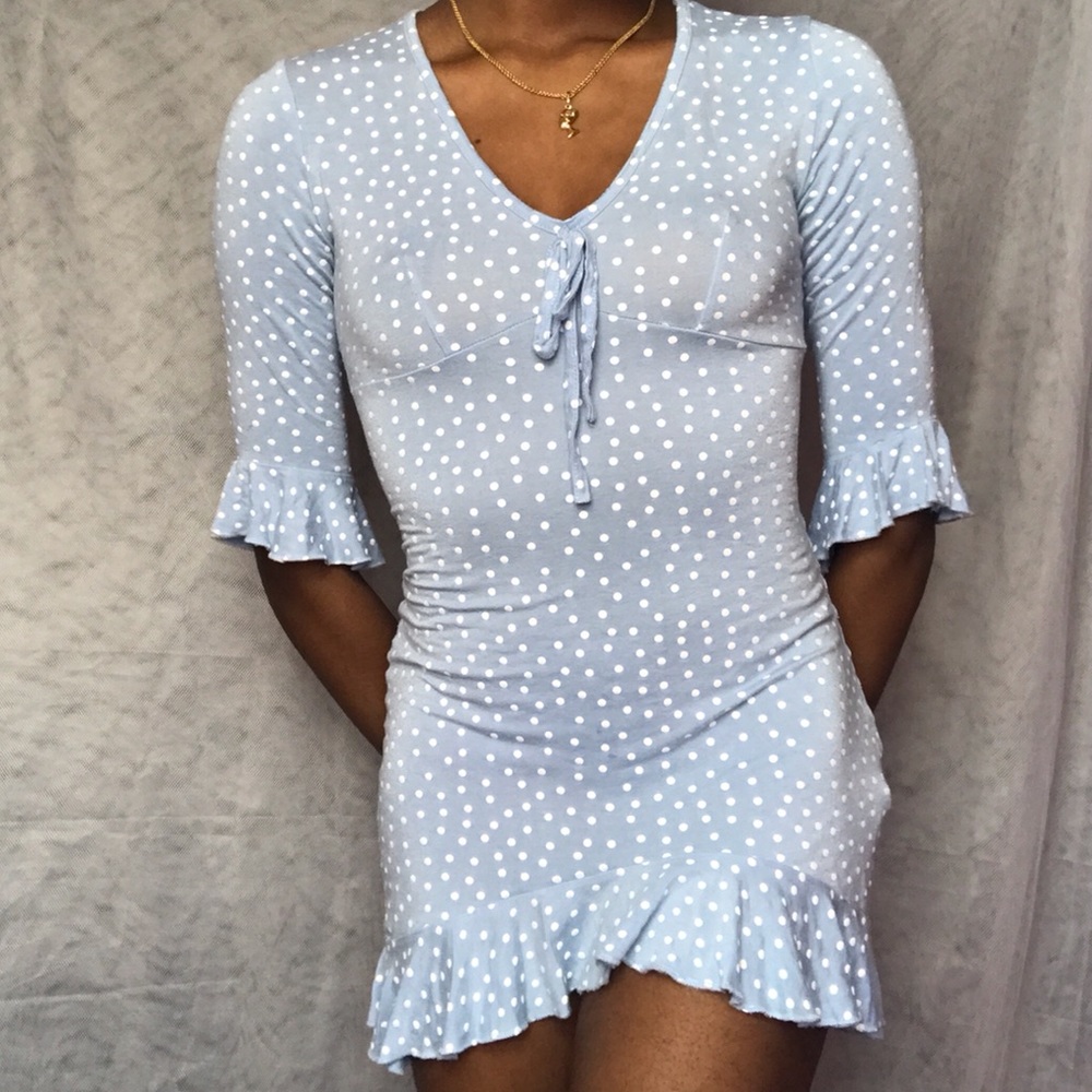 Boohoo Polka Dot Dress